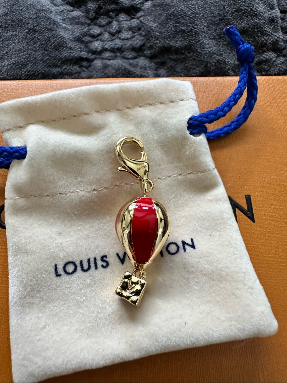 NWT Louis Vuitton Hot Air Balloon Charm